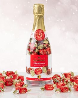 Chokoladetrøffel i Champagneflaske