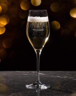 Personligt Spiegelau Champagneglas med Gravering - Egen Tekst