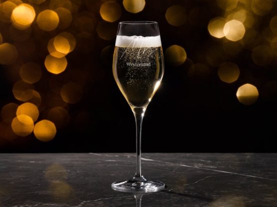 Personligt Spiegelau Champagneglas med Gravering - Egen Tekst