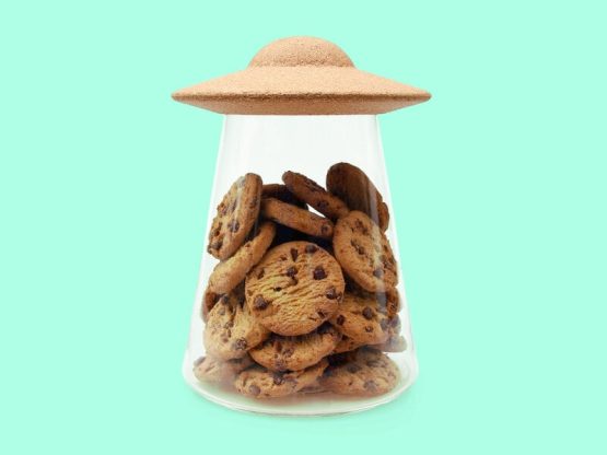 UFO Cookieglas