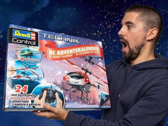 Radiostyret Helikopter Julekalender - Revell Control